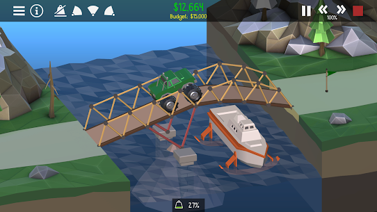 Poly Bridge 2 Mod APK (Unlimited Money) 2