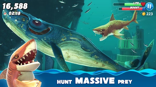 Hungry Shark World MOD APK [Unlimited Money | Menu] 5